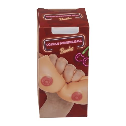 Seaside No.64 – Witzige Anti-Stressbälle für Männer & Frauen – Spaßige Squeeze Bälle gegen Stress & Langeweile Geburtstag/JGA oder lustiger Gag im Büro (doppelte Brust)