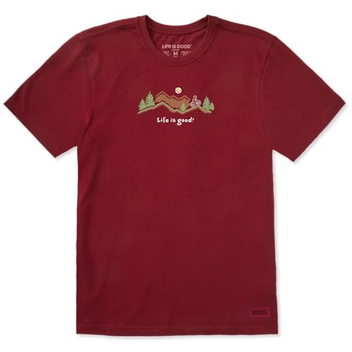 T-shirt à manches courtes en coton Bike Vista col rond pour homme