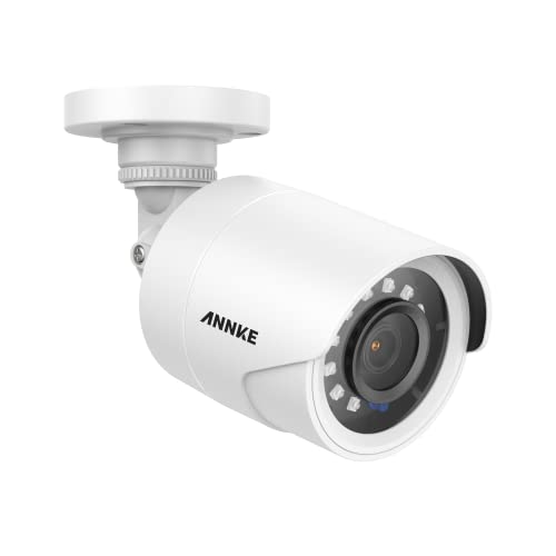 ANNKE 4-en-1 1080p caméra de Surveillance AHD/TVI/CVI/CVBS système Bullet Blanc avec imperméable IP66 système intérieur extérieur 2MP
