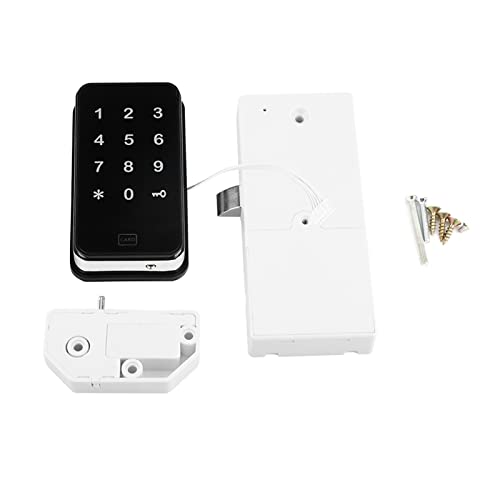 Digit Code Cabinet Lock, Zinc Alloy Password Coded Lock, Security Smart Lock Box for Home, Commerce