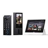 eufy FamiLock S3 MAX Pack with Smart Display E10, Smart Lock with Palm Vein Recognition, Keyless Entry Door Lock for Front Door, 3-in-1 Wi-Fi Keypad Deadbolt+ 2K HDR Camera+ Doorbell, ANSI/BHMA Grade