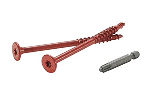 Vis à bois 12,7 cm L FASTENMASTER à filetage profond et précis
