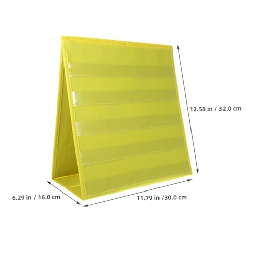 Tableau de poche de bureau pliable OSALADI bleu jaune