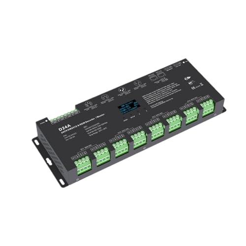 Décodeur RDM DMX à 24 canaux avec fréquence PWM ajustable jusqu'à 8000Hz - 2