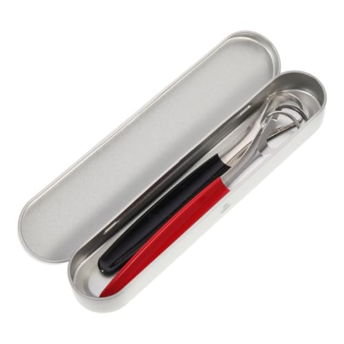 CALLARON 3pcs Reduce Scraper Adults B Gum Scraper Cleaning Dry Oral Stainless Steel