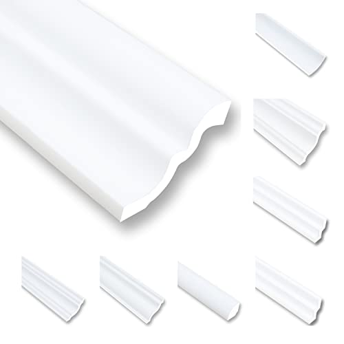 Mdekor 4 Meter Deckenleisten NS80 Sparpaket