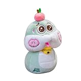 Conception symbolique du serpent du zodiaque : adoptez la riche signification culturelle du serpent dans la tradition chinoise avec cette poupée en peluche serpent présentant des détails complexes inspirés du zodiaque.