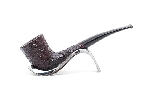 Pipa Savinelli One Starter Kit (404, 6mm) con accessori - Modello Zulu - Finissaggio rusticato in radica
