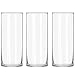 STARSIDE 3 Pack Clear Glass Cylinder Vases, Table Flowers Vase, for Home & Wedding Decrations and Formal Dinners (10 Inch)