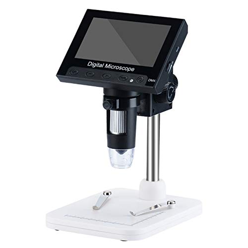 Microscope numérique portable HD avec fiche alimentation et écran intégré