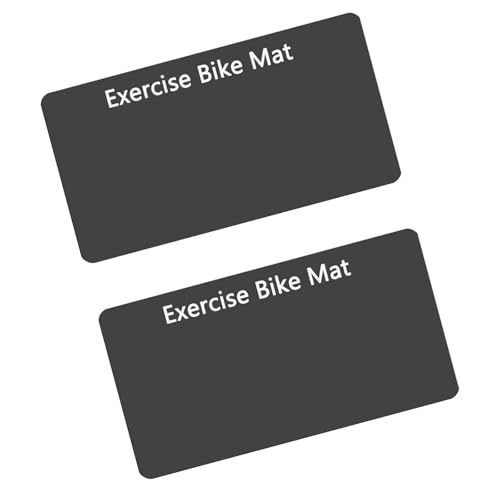 Tapis de course et vélo tapis de protection de sol épais anti-vibrations x2 - 4