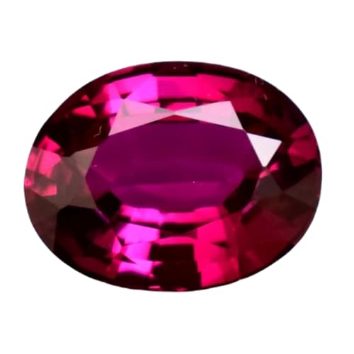 Grenat rhodolite précieux 10,38 mm, pierre fine taillée pour haute joaillerie