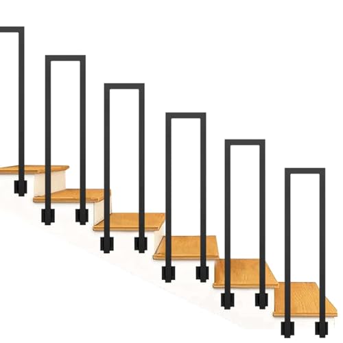 TAOXUNHAO Wrought Iron Handrails for Outdoor Steps or Indoor