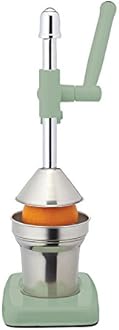 KitchenCraft Living Nostalgia Heavy Duty Lever-Arm Manual Orange Juicer - English Sage