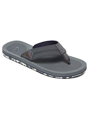 Quiksilver Coastal Oasis III, Zapatos de Playa y Piscina Hombre, Azul (Grey/Grey/Blue Xssb), 40 EU