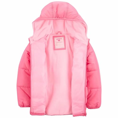 Carter's Cozy Quilted PufferCoat for Girls - Warm and Stylish Winter Outerwear2