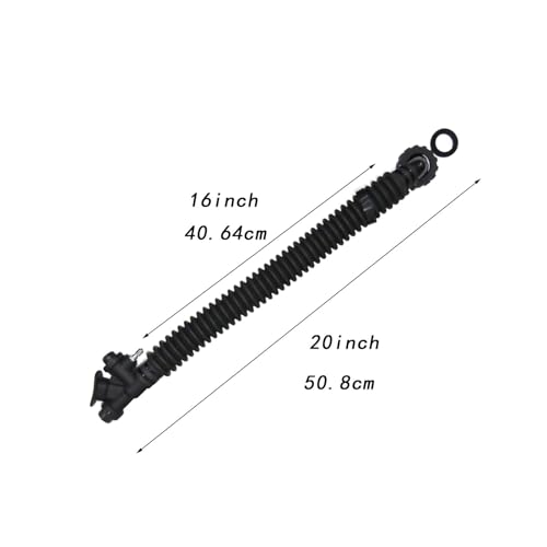 Diving BCD Pipe Rubber Wear Resistant Nut Loop Tie Elbow Flexible Diver BCD Airway Inflation Deflation Diving Inflator Hose3