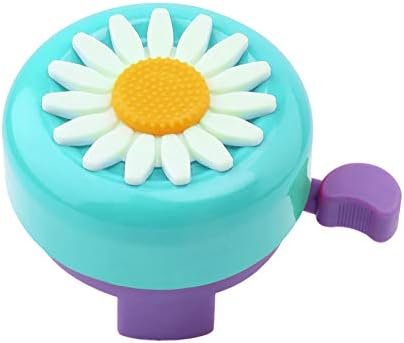Paliston Kid's Bike Bell, Bicycle Bell for Girls, Bike Horn, Toddler Bike Bells (Blue & Purple)