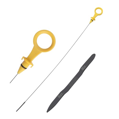 Oil Dipstick Replacement OEM#06H115611E,Oil Dip Stick Compatible with Audi A4 A5 Quattro for 2.0T Engine,Professional Car Accessories Transmission Dipstick for Accurately Measure Oil Level