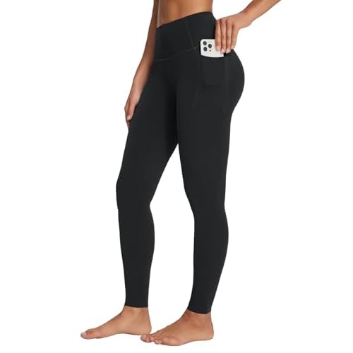 baleaf Freeleaf Women's 7/8 Yoga Leggings with Pockets, High Waisted 27" Workout Lounge Leggings Cozy Soft Athletic Pants