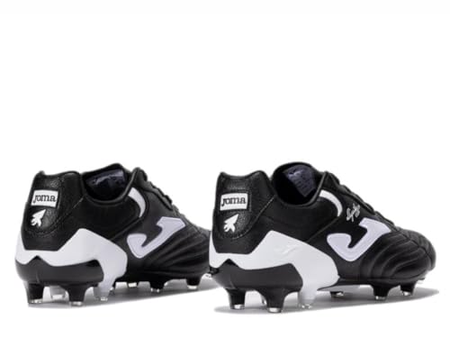 Joma Soccer Boots Firm Ground, 6.5-11 - Professional Cleats - Microfiber Upper, Chrome Sole, Heel Reinforcement, and Sock-Like Fit - Aguila Cup FG2
