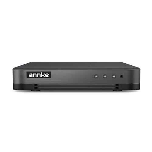 ANNKE 16CH 1080P Lite Hybrid 5-in-1(TVI/AHD/CVI/CVBS/IPC) CCTV AI DVR, Human/Vehicle Detection, H.265+ Security 16 Channel Surveillance Digital Video Recorder, Easy Remote Access,No Hard Drive