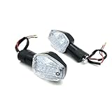 Cada intermitente de motocicleta ofrece máxima visibilidad. Fácil de instalar y usar, se instala directamente.