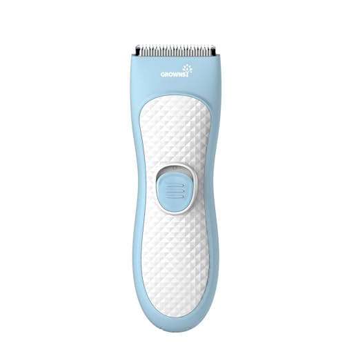 GROWNSY Baby Hair Clippers Hair Trimmer for Kids Toddler, Hair Clippers for Children with Autism, Waterproof Rechargeable Cordless Ceramic Blade Haircut Kit