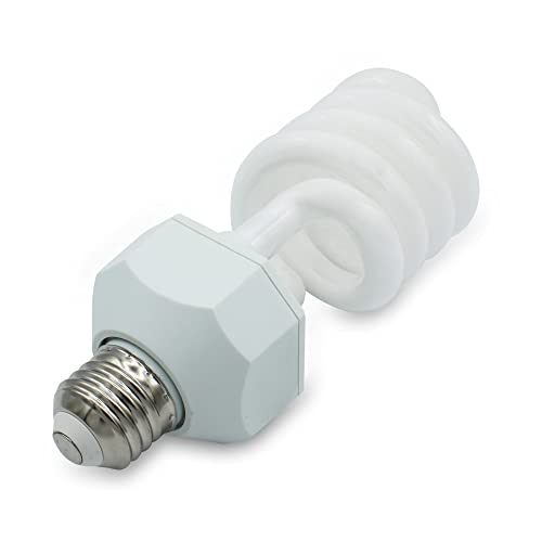 lumenivo UVB Reptile Light 23W 10.0 Desert Terrarium UVB Bulb for Bearded Dragon, Dwarf Monitors, Veiled Chameleons - Simulates UVB from The Sun to Help in Calcium Absorption - 120V - 1 Pack