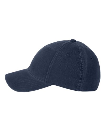 Boné lavado com estrutura macia de perfil baixo Flexfit (cores sortidas), Azul marino, XX-Large