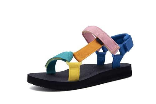 Lamincoa Women's Sandals Casual Summer Sandals for Women with Arch Support Yoga Mat Insole Lightweight Water Shoes Outdoor