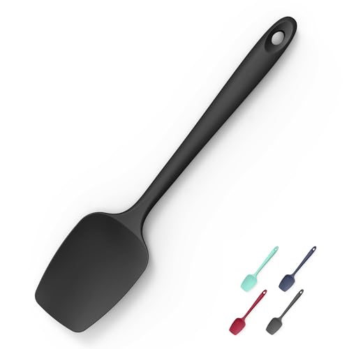 Doosu 600°F Heat Resistant Silicone Large Spoon, 11.4in, Black by Doosu - Used condition - US$8.83