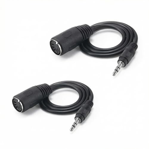 Convertisseur audio MIDI femelle vers TRS mâle 3.5 mm type A adaptateur pour expandeur et séquenceur
