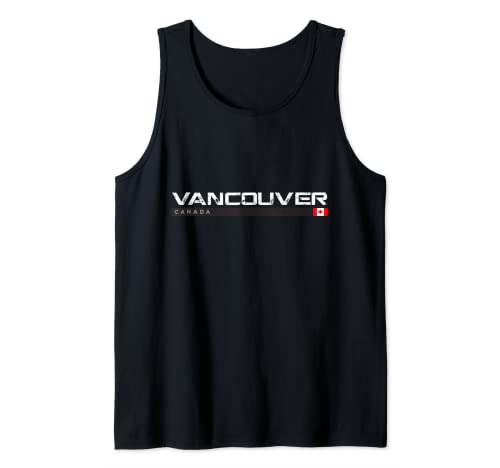 Vancouver Canada Vintage Retro Camiseta sin Mangas