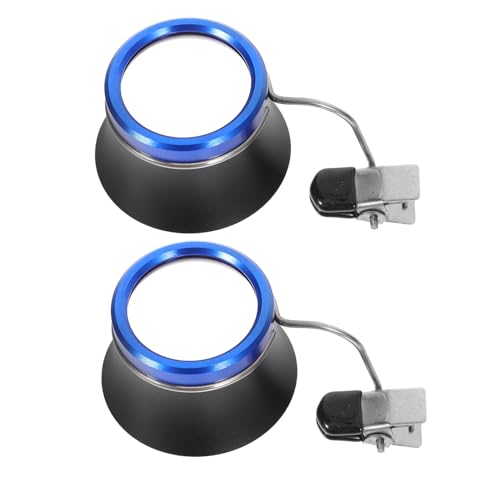 JOINPAYA Lupa de Reparación 10X Clip para Gafas Lupa Portátil para Joyeros y Relojeros Lente de Aumento de Aleación de Aluminio para Trabajos Precisos de Joyería y Reparación de Relojes