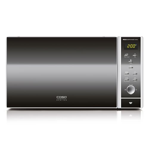 CASO MG25 Ceramic menu, 2-in-1 Mikrowelle mit Grill | Boden mit Mikrowellenreflektor, kein...