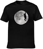 Rock Climbing Moon - Mens T-Shirt - Mountain Climbing - Rock Climb - 10 Colours Print T Shirt Mens Short Sleeve Hot