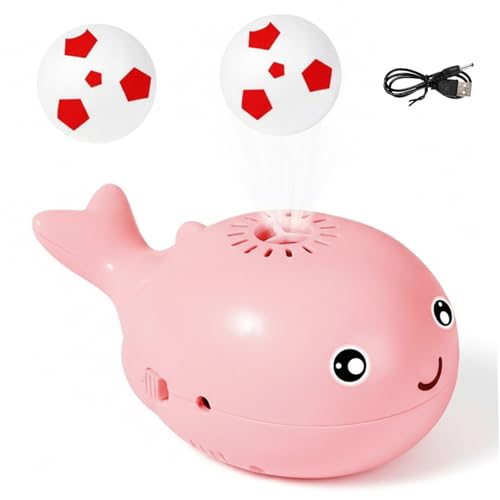 Nuiorfty Ballena Flotante Pelota de Juguete Estilo de Dibujos Animados Bebé Flotante Pelota Juguetes con 2 Bolas Carga USB Juguetes Eléctricos para Niños Estilo 2