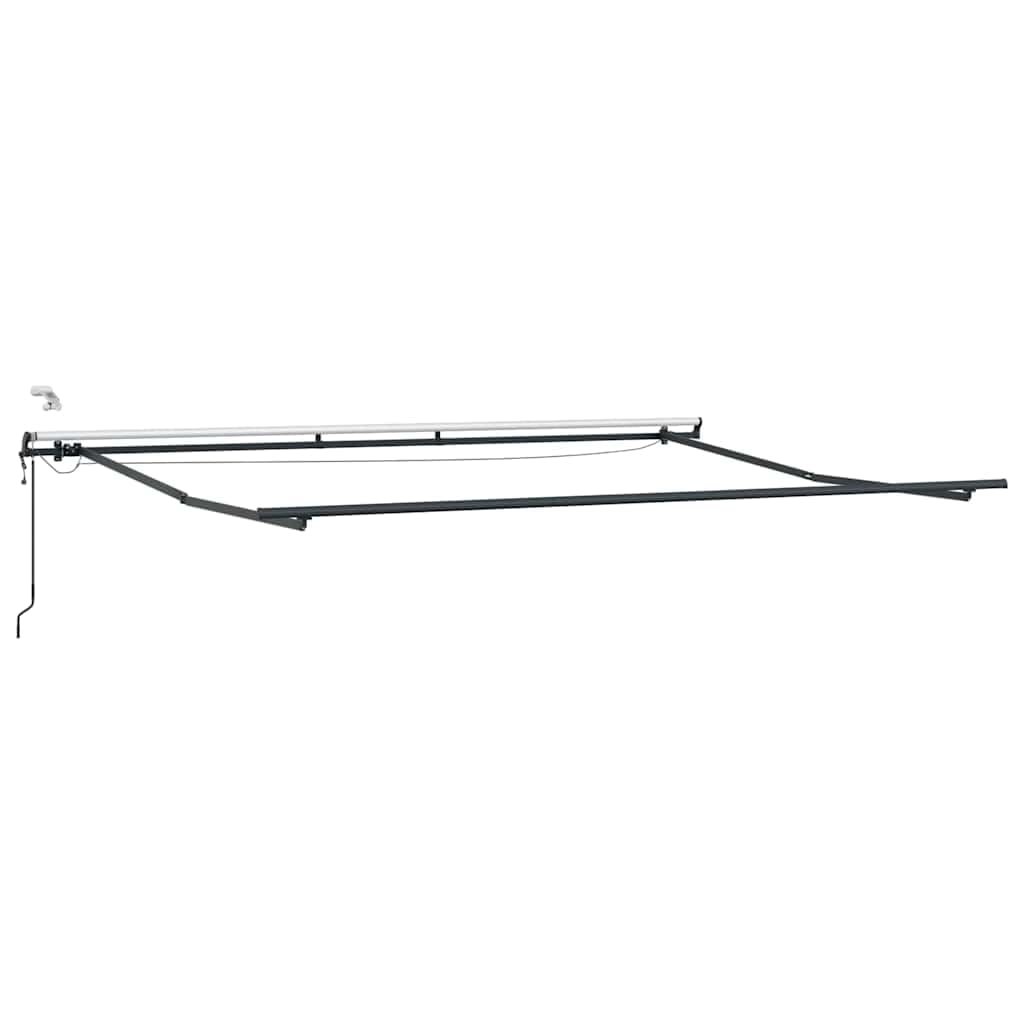 Toldo automático con LED, color rojo vino, 450 x 300 cm, aluminio recubierto de polvo, protección solar UV, sensor de viento, brazo articulado para terraza, balcón, jardín, protección contra