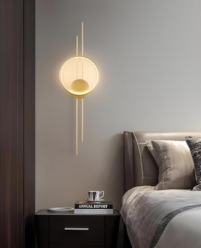 Image of FILLISKA Led Wall Highlighter Light, 3-in-1 Colour Changing, Luxurious Wall Decor (12 Watt Acoustic Gold)