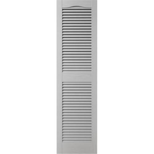 image for Ekena Millwork Lifetime Vinyl LL1S14X06700PG Standard Cathedral Top Ce