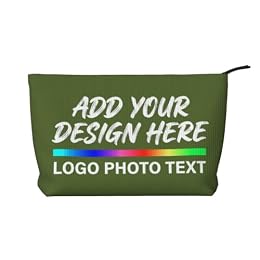 custom makeup bag Add Your Own Photo customizable makeup bag Fashion Portable Travel Makeup Bag Organizer Multifunction Case Toiletry Bags