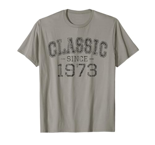 Classic Since 1973 Vintage Style Born in 1973 Birthday Gift T-Shirt
