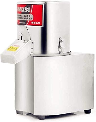 120kg/h Commercial Food Processor Machine, 220V 600W High Power Electric Vegetable Meat Chopper Grinder Stainless Steel Adjustable Thickness Food Slicer - 220volt, Granular Type