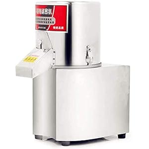 120kg/h Commercial Food Processor Machine, 220V 600W High Power Electric Vegetable Meat Chopper Grinder Stainless Steel Adjustable Thickness Food Slicer – 220volt, Granular Type