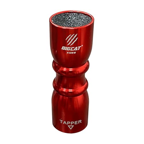 Big Cat Cues 3-1 Silver Billiard Pool Cue Tip Shaper