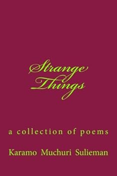 Paperback Strange Things: a collection of poems Book