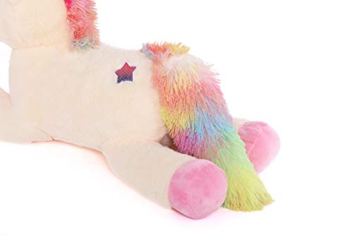 Toys Studio Big Unicorn Stuffed Animal Soft Large Unicorn Plush Pillow Toy Gift For Girls Boys (Pink, 23.5 '') #TOP4
