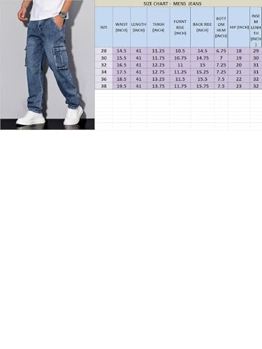 Image of QNIM Jeans for Men || Men's Regular fit Stylish Jeans (Q-47-48)