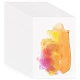 120 Sheets Watercolour Paper A5, 140 lb/300 GSM Cold Press Water Colour Paper for Students Adults Artists Drawing Painting Supplies Postcards, White